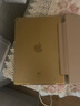 毕亚兹 适用iPad Air2保护套 iPad6代苹果平板电脑保护后外壳 轻薄防摔 休眠三折皮套男女款 PB13-土豪金 实拍图