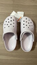 卡骆驰（CROCS）洞洞鞋贝雅男鞋女鞋轻便耐磨一脚蹬拖鞋休闲鞋|10126 深蓝-410 43 (270mm) 实拍图