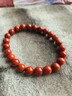 石玥珠宝精品7-8mm凉山南红玛瑙手串本命年转运珠手链男女士款礼物 实拍图