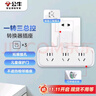 公牛（BULL）转换插头/品字形一转三插座/转换插座/电源转换器 适用于卧室、厨房 3位总控开关  GN-9603K 实拍图