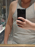 【工字透气】夏季男士背心打底透气工字背心男款休闲 灰色 3XL (135-150斤) 实拍图