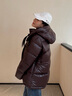 波司登冬羽绒服鹅绒女士泡芙加厚立领外套商场热卖同款B250243116 实拍图