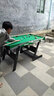 大雄（DAXIONG）儿童木制黑8桌球台 小型美式英式台球桌 儿童桌球玩具可折叠 超大号绿色折叠款1.25m 实拍图