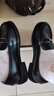 断码清仓真皮小皮鞋女鞋平底软底黑色一脚蹬乐福鞋平底单鞋 38 实拍图