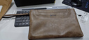 法国COW男士手包 信封包商务简约多功能卡包大容量男款钱包手拿包男 C-9812手包 古铜色 实拍图