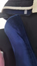 派奇士靠垫汽车办公室腰靠腰垫椅子靠背座椅靠枕呵护腰枕腰椎垫 蓝色 实拍图