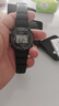 卡西欧（CASIO）时尚经典小方块多功能持久电力休闲男士运动手表 W-218H-1AVDF 实拍图