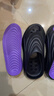 亚束2025运动拖鞋男厚底增高防滑户外踩屎感凉拖减震夏季外穿破茧系列 黑紫【可拆卸内胆】 42-43 【41-42码脚拍这个】 实拍图
