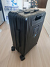 翰采大容量行李箱可上飞机前开盖登机箱小型密码箱旅行箱拉杆箱皮箱 双隔离侧开口【明日达/送上门】尊贵黑 20英寸 【可登机】较小日常不推荐 实拍图
