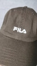 FILA 斐乐官方【小脸帽】情侣款棒球帽2025休闲遮阳帽鸭舌帽运动帽 实拍图