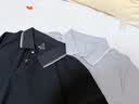 网易严选26新品冰感POLO衫短袖  干爽透气凉感挺阔商务T恤男 5A抗菌 A款-撞边领-浅灰色 XL 实拍图