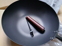 凌丰（LINKFAIR）老式铁锅炒锅炒菜锅无涂层中式爆炒锅家用电磁炉燃气灶通用 带盖 32cm 带盖 实拍图