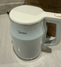 美的（Midea）电热水壶 2L大容量 1800W大功率速沸 双层防烫 304不锈钢无缝内胆 烧水壶电水壶 SH20M119 实拍图