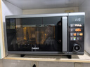 格兰仕（Galanz）一级能效变频微波炉家用 微蒸烤一体机  0涂层不锈钢内胆900瓦23升平板多功能光波炉 AW(G0) 实拍图