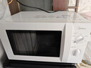 美的（Midea）快捷微波炉 家用小型  360°转盘加热  旋钮操控 高温杀菌 易洁内胆 M1-L213B 纯白 实拍图