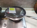 欧乐菲（OLOFE）手工纯钛无涂层健康炒锅七代老关东锤打镜面家用厨具通用 真无涂层手工纯钛炒锅 32cm 实拍图
