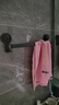有顾吸盘毛巾架免打孔卫生间置物架浴室毛巾杆壁挂式厕所浴巾收纳挂架 40CM单杆【强力吸盘】 实拍图