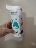 JEKO&JEKO儿童保温杯316不锈钢吸管水杯学生杯子 500mL 恐龙 实拍图