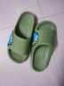 儿童拖鞋男童夏季卡通恐龙室内家居防滑中大童外穿运动凉拖鞋男孩 恐龙【绿色】 36 -37码【内长23cm】 实拍图
