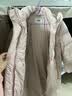 森马（Semir）陈都灵同款羽绒服女90绒长款三防冬宽松连帽外套简约109724113001 实拍图
