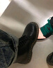 马丁博士（Dr.Martens）1460 W英伦女款早秋经典款通勤光面皮黑色马丁靴 黑色 41 建议拍大一码 实拍图