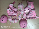 迪士尼（Disney）草莓熊轮滑鞋儿童溜冰鞋女童旱冰鞋专业直排轮可调送礼物 实拍图
