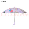 C'mon儿童雨伞长杆防晒太阳伞可爱安全小学生幼儿园 草莓兔直杆伞 实拍图