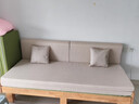 实木沙发床可折叠两用伸缩床小户型单双人坐卧推拉客厅多功能沙发 【75cm-展开130cm】胡桃色 实拍图