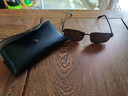雷米（Leimi）日夜两用变色太阳眼镜男士墨镜开车驾驶专用眼睛潮2025新款偏光镜 黑色框 黑灰偏光片 实拍图