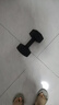 华亚（HUAYA） 哑铃环保包胶六角手铃男士家用健身器材 8KG 一副（左右手各4公斤） 实拍图