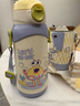 babycare儿童保温杯学饮水杯水壶吸管杯大宝宝316不锈钢三合一上学600ml 实拍图