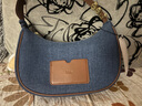 Lee飞织丹宁腋下包新款手提单肩包女包上学上课通勤教师节送老师长辈 实拍图