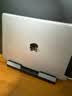 夕米笔记本电脑立式支架办公桌面双用竖立架收纳 适用macbook ipad平板macmini手提悬空置物 X1立式双用款【魅力黑】 实拍图