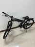 凤凰（Phoenix） 凤凰自行车可折叠山地车路虎男士成年人变速女式越野公路单车 三刀消黑/折叠双避震/全竞速轴承 26寸24速【参考：158-188cm】 实拍图