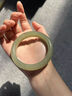 印象眸【优选级】和田玉手镯浅青玉镯子送女友送妈妈内径59-60mm 实拍图