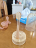 世喜婴儿牙刷0-1-2岁乳牙刷宝宝口腔清洁器小月龄硅胶刷毛 实拍图