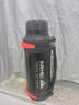 恩尔美（nRMEi）保温杯壶大容量户外72小时长效保温瓶男家用热水瓶车载便携旅行壶 磐石黑2000ml【72小时保温+提手+背带】 实拍图