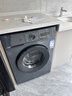 扬子集团【一级变频】10公斤洗脱一体滚筒洗衣机超薄全自动节能家用大容量洗衣机 12KG   一级能效+1.05高洗净比+10年保修 滚筒 实拍图
