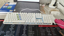 达尔优（dareu）EK810三模无线键盘 机械键盘蓝牙2.4 游戏办公键盘 可充电2000AH长续航 104键 白色红轴 实拍图