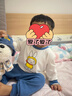 优衣库婴幼儿宝宝绘本合作系列睡衣长袖起居服套装25秋新款478466 64 湖蓝色 90 实拍图