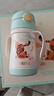 膳魔师（THERMOS）儿童吸管保温杯夏杯虎礼盒316L带把手提手刻度夏杯幼儿园宝宝TCKC 实拍图