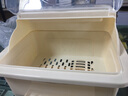 纳份爱厨房置物架碗碟架水杯沥水架碗柜收纳餐具柜筷子笼带盖多功能架 【网红同款】奶油加大5口之家 【品牌特供】免组装收货即用 实拍图