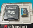 金士顿（Kingston）128GB TF（MicroSD） 存储卡 U1 A1 V10 内存卡 读100MB/s 适配运动相机/switch/监控 实拍图