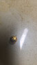 领丰金（LING FENG GOLD）AU9999黄金豆豆足金投资金豆子送女友送妈妈送小孩礼物储备金摆件 5g 实拍图