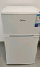 美的（Midea）88升迷你双开门小冰箱租房宿舍办公室小型家用双温可冷冻冷藏节能BCD-88CM 实拍图