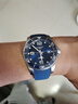 浪琴（LONGINES）【二手99新】浪琴康卡斯系列男表潜水运动防水系列自动机械男士腕表二手奢侈品腕表 【全套陶瓷圈】蓝盘胶带 L3.781.4.96.9 实拍图