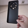 绿联 适用华为mate60pro手机壳mate60 pro+素皮防摔壳 镜头全包 抗指纹超薄保护套商务风 雅丹黑 实拍图