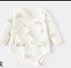 babylove新生儿包屁衣春季纯棉打底三角哈衣爬服初生儿宝宝睡衣婴儿衣服 实拍图