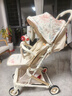 U'BESTUbest婴儿推车可坐可上飞机伞车避震折叠躺冬夏0-3岁高景观 25款3C繁花旗舰(高定+可坐平躺) 升级版 3C认证 欧盟标准 实拍图