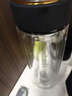 富光男女士双层玻璃杯 高硼硅玻璃304茶隔水杯子 带茶隔泡茶杯500ml 实拍图